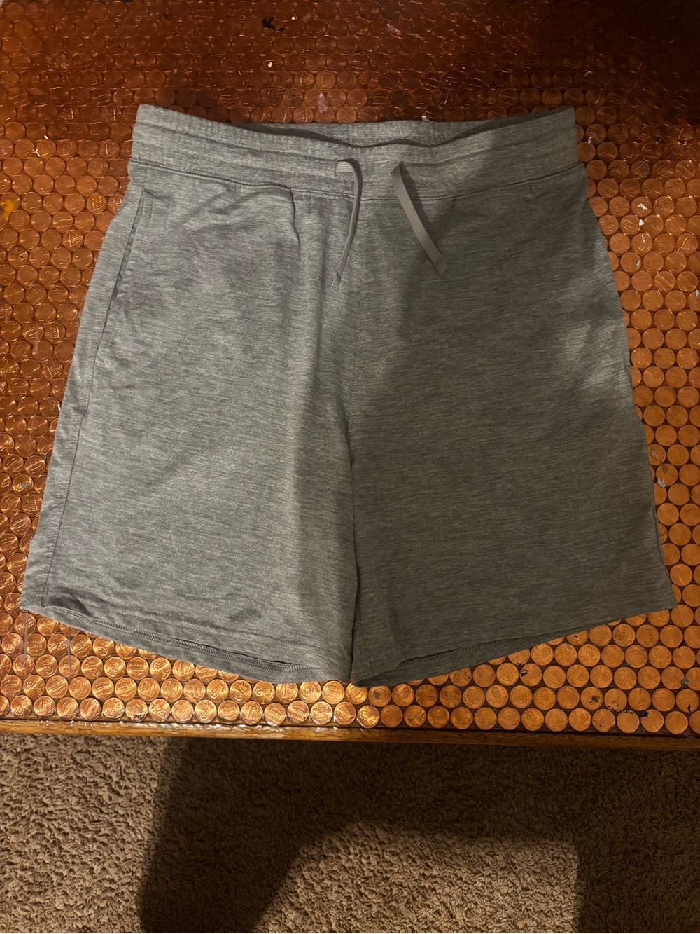 J. Crew Heather Gray Athletic Drawstring Shorts